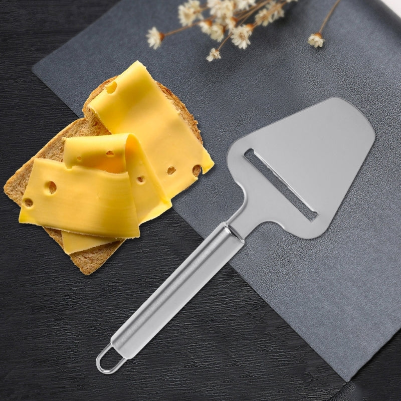 ELECTROPRIME Stainless Steel Cheese Slicer Chocolate Pizza Shovel Kitchen Cooking Accessories