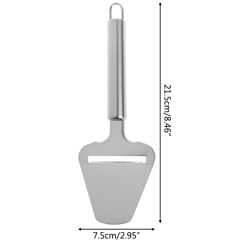 ELECTROPRIME Stainless Steel Cheese Slicer Chocolate Pizza Shovel Kitchen Cooking Accessories
