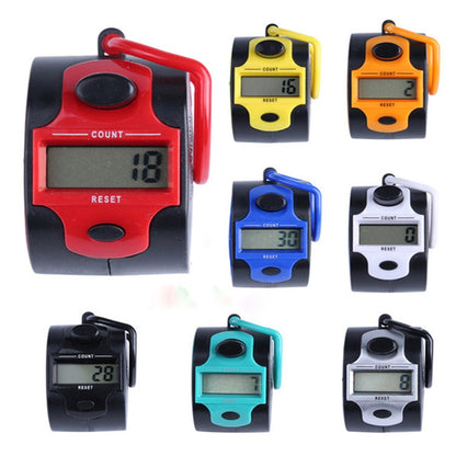 ELECTROPRIME Portable Five-digit Manual Press Electronic Counter(Random Color Delivery)