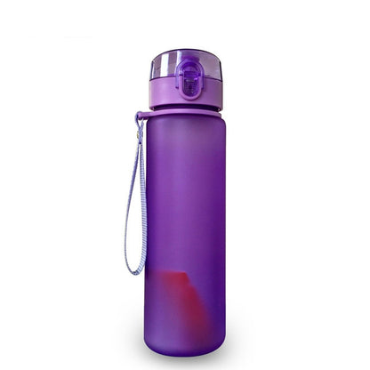 ELECTROPRIME Leak-proof Sports Water Bottle Tour Hiking Portable Bottles(violet)