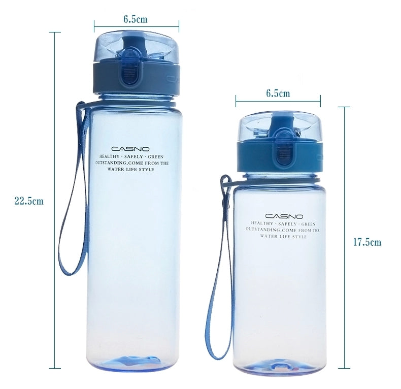 ELECTROPRIME Leak-proof Sports Water Bottle Tour Hiking Portable Bottles(Sky blue)