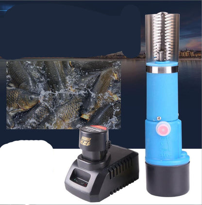 ELECTROPRIME Waterproof Electric Rechargeable Handheld Scraping Fish Tool 220V / 110V, Size:1 Battery 1 Charger