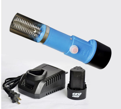 ELECTROPRIME Waterproof Electric Rechargeable Handheld Scraping Fish Tool 220V / 110V, Size:1 Battery 1 Charger