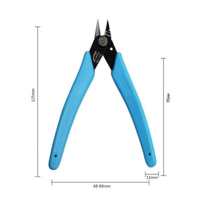 ELECTROPRIME Stainless Steel Mini Oblique Cable Cutting Side Clamp