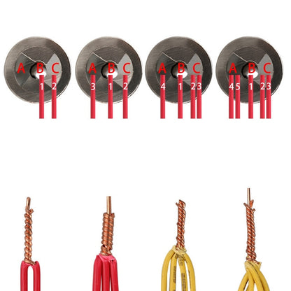 ELECTROPRIME Manual Professional Wire Twisting Tool Cable Stripping Pliers
