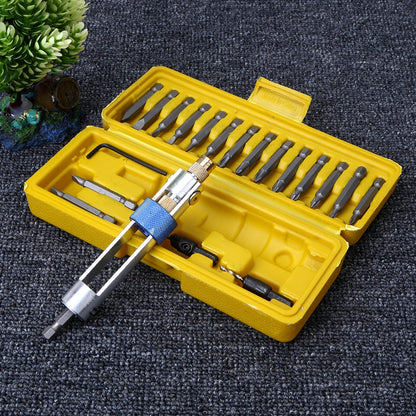 ELECTROPRIME 20 In 1 High Speed Steel Countersunk Head Bit Screwdriver