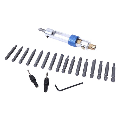 ELECTROPRIME 20 In 1 High Speed Steel Countersunk Head Bit Screwdriver