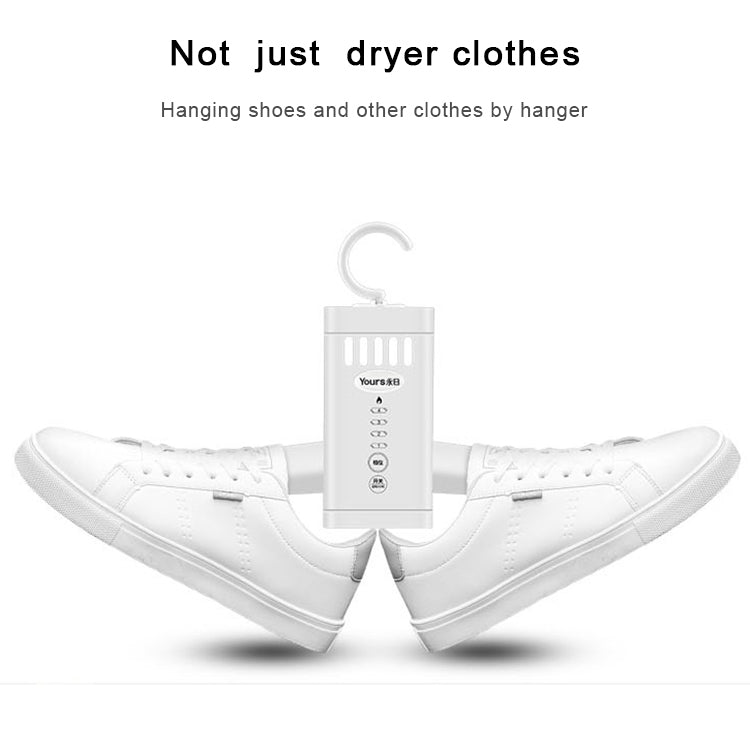 ELECTROPRIME Clothes Dryer Multi-functional Heater Anti-moisture Mildew Removal Sterilization Dry Hanger, CN Plug