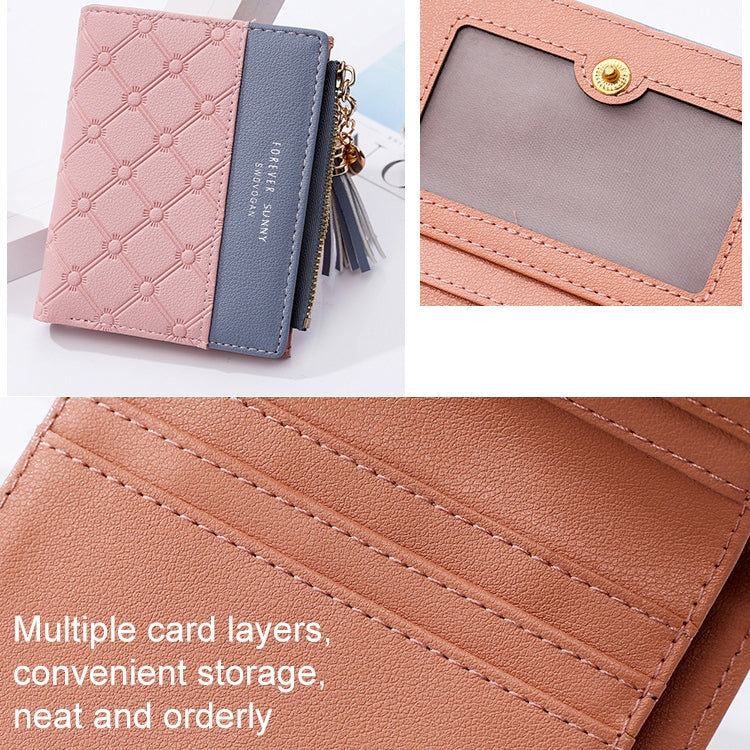 ELECTROPRIME Cute Fashion Purse Leather Long Zip Wallet Coin Card Holder Soft Leather Phone Card Female Clutch(Red)
