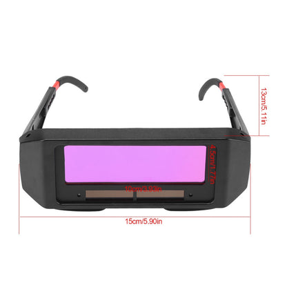 ELECTROPRIME Solar Auto Darkening Welding Helmet Eyes Protector Welder Cap Goggles Machine Cutter Soldering Mask Filter Lens Tools with 10 PCS Protector Lens