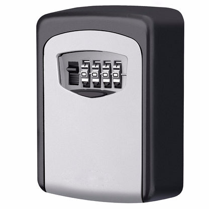 ELECTROPRIME Safety Home Durable Storage Box Key Hider 4 Digit Security Secret Code Lock Wall Mounted Combination Password Keys Box