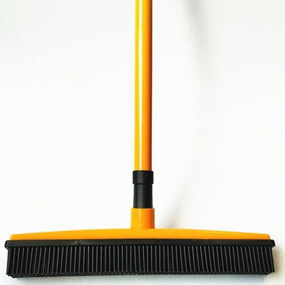 ELECTROPRIME Pet Carpet Hair Removal Broom Scraping Dust-free Hand-washing Mop Rubber Floor Brush