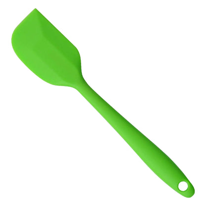 ELECTROPRIME Kitchen Silicone Cream Cake Spatula Mixing Scraper Brush Butter Mixer Brushes Baking Tool Kitchenware(Green)