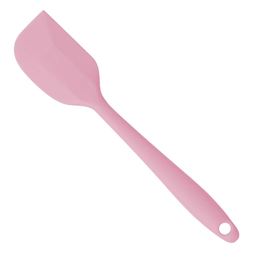 ELECTROPRIME Kitchen Silicone Cream Cake Spatula Mixing Scraper Brush Butter Mixer Brushes Baking Tool Kitchenware(Pink)
