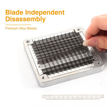 ELECTROPRIME Manual Cut French Fries Machine Potato Cutter Chips Blades Fruit Vegetable Making Machine