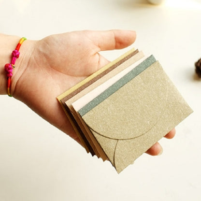 ELECTROPRIME 10 PCS Retro Chinese Style Romantic Mini Pearlescent Paper Envelopes Random Color Delivery