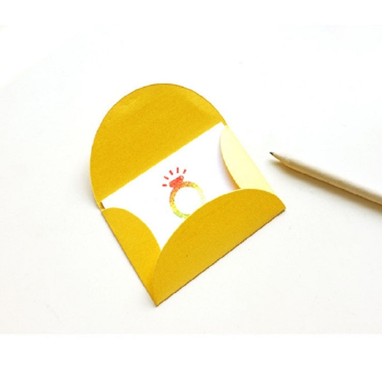 ELECTROPRIME 10 PCS Retro Chinese Style Romantic Mini Pearlescent Paper Envelopes Random Color Delivery