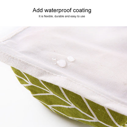 ELECTROPRIME 3-Pockets Cotton Linen Wall Hanging Door Pouch Bedroom Home Storage Pocket Hanging Bag(Gray)