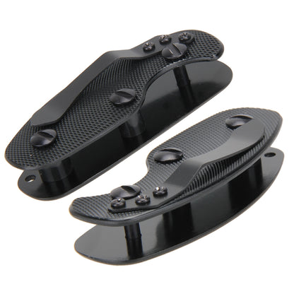 ELECTROPRIME Portable Metal Key Storage Clip with Aluminum Alloy Back Clip(Black)