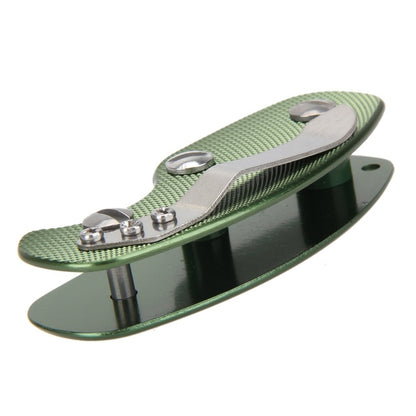 ELECTROPRIME Portable Metal Key Storage Clip with Aluminum Alloy Back Clip(Green)