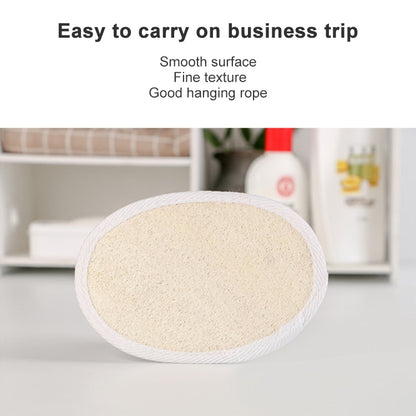 ELECTROPRIME Natural Loofah Bath Shower Sponge Body Exfoliator Washing Pad Bath Brush