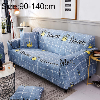 ELECTROPRIME Sofa Covers all-inclusive Slip-resistant Sectional Elastic Full Couch Cover Sofa Cover and Pillow Case, Specification:Single Seat+2 pcs Pillow Case(Royal Crown)