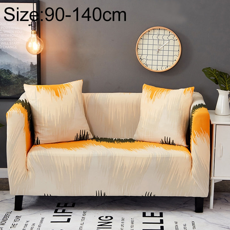 ELECTROPRIME Sofa Covers all-inclusive Slip-resistant Sectional Elastic Full Couch Cover Sofa Cover and Pillow Case, Specification:Single Seat+2 pcs Pillow Case(Tide)