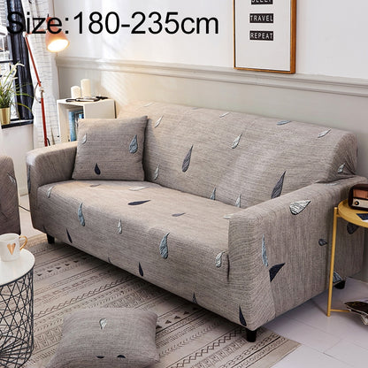 ELECTROPRIME Sofa Covers all-inclusive Slip-resistant Sectional Elastic Full Couch Cover Sofa Cover and Pillow Case, Specification:Three Seat + 2 pcs Pillow Case(Raindrop)