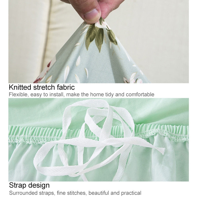 ELECTROPRIME Sofa Covers all-inclusive Slip-resistant Sectional Elastic Full Couch Cover Sofa Cover and Pillow Case, Specification:Three Seat + 2 pcs Pillow Case(Literary Family)