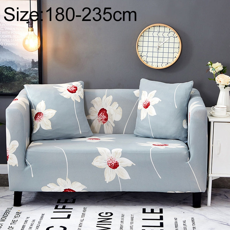 ELECTROPRIME Sofa Covers all-inclusive Slip-resistant Sectional Elastic Full Couch Cover Sofa Cover and Pillow Case, Specification:Three Seat + 2 pcs Pillow Case(Autum)