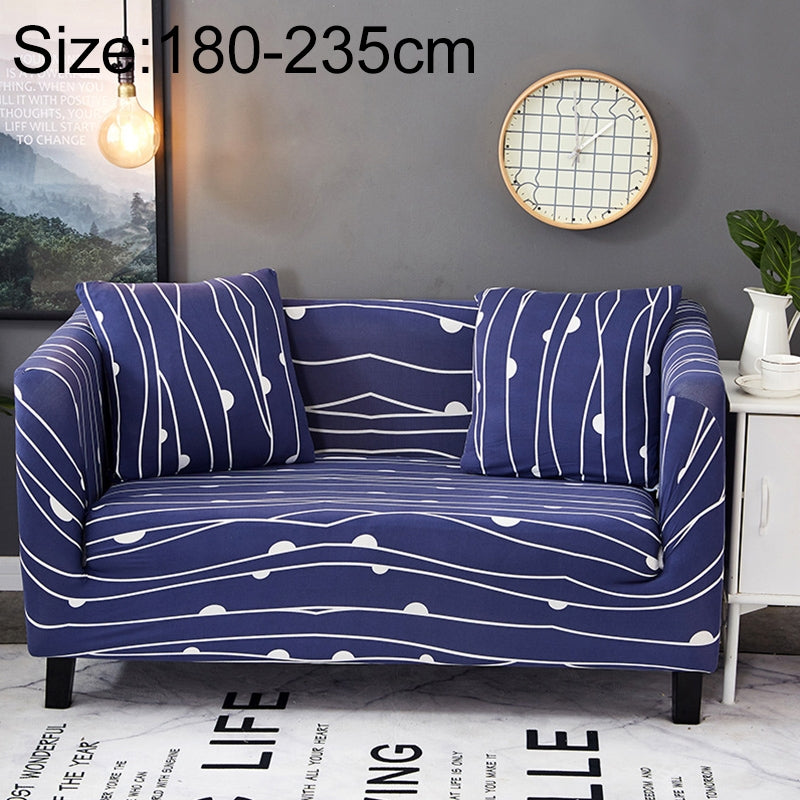 ELECTROPRIME Sofa Covers all-inclusive Slip-resistant Sectional Elastic Full Couch Cover Sofa Cover and Pillow Case, Specification:Three Seat + 2 pcs Pillow Case(Note)