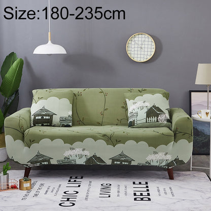 ELECTROPRIME Sofa Covers all-inclusive Slip-resistant Sectional Elastic Full Couch Cover Sofa Cover and Pillow Case, Specification:Three Seat + 2 pcs Pillow Case(Countryside)
