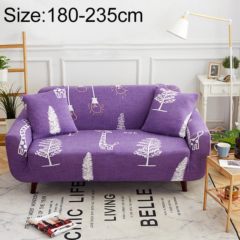 ELECTROPRIME Sofa Covers all-inclusive Slip-resistant Sectional Elastic Full Couch Cover Sofa Cover and Pillow Case, Specification:Three Seat + 2 pcs Pillow Case(Special Thinking)
