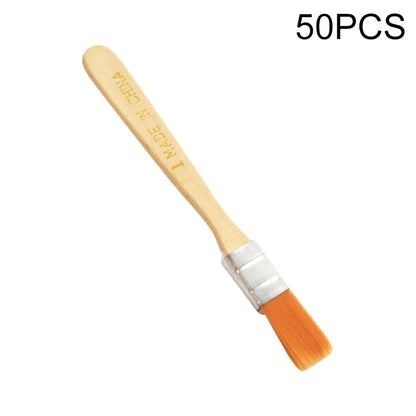 ELECTROPRIME 50 PCS Nylon Hair Painting Brush Oil Watercolor Water Powder Paint Brushe(1)