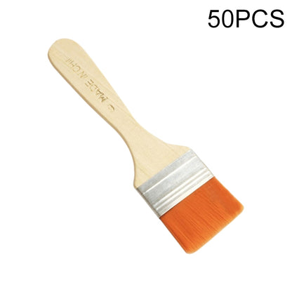ELECTROPRIME 50 PCS Nylon Hair Painting Brush Oil Watercolor Water Powder Paint Brushe(6)