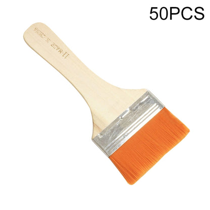 ELECTROPRIME 50 PCS Nylon Hair Painting Brush Oil Watercolor Water Powder Paint Brushe(11)