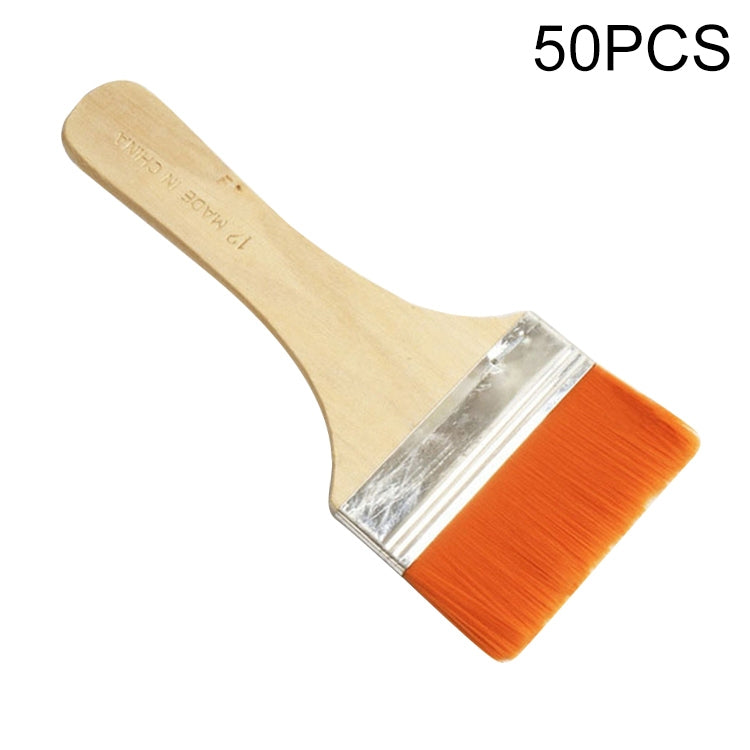 ELECTROPRIME 50 PCS Nylon Hair Painting Brush Oil Watercolor Water Powder Paint Brushe(12)