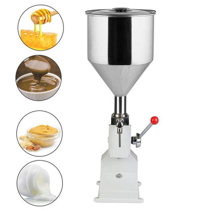 ELECTROPRIME A03 Mini Stainless Steel  Pneumatic Filling Machine Cream Food Paste Dispensing Liquid Packaging Equipment