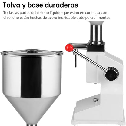 ELECTROPRIME A03 Mini Stainless Steel  Pneumatic Filling Machine Cream Food Paste Dispensing Liquid Packaging Equipment