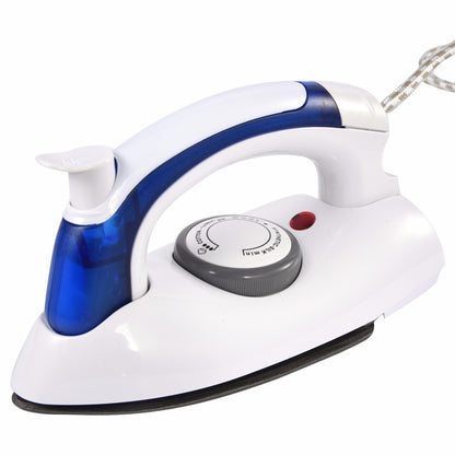 ELECTROPRIME Mini Portable Foldable Electric Steam Iron For Clothes With 3 Gears Teflon Baseplate Handheld Flatiron for Home Travelling