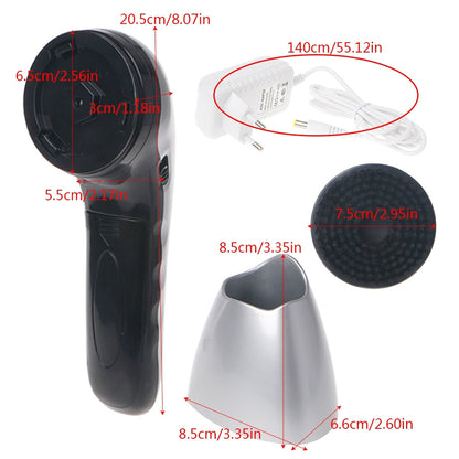 ELECTROPRIME CNaier AE-710 Portable Handheld Automatic Electric Shoe Brush Shine Polisher(Silver)