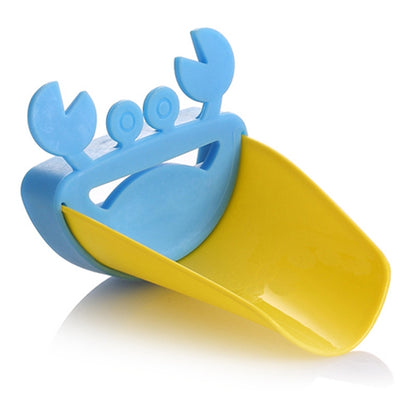 ELECTROPRIME 5 PCS Cute Crab Bathroom Water Faucet Extender For Kid(Random Color Deliver)