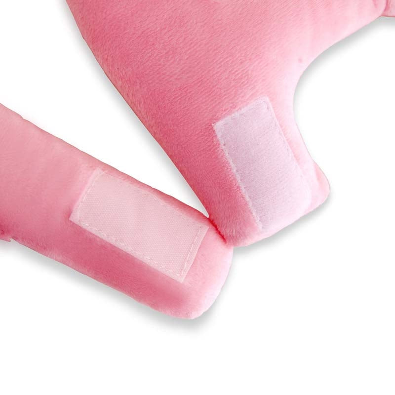 ELECTROPRIME Infant Baby Bottle Rack Free Hand Bottle Holder Cotton Baby Milk Bottle Feeding Learning Nursing Pillow Cushion(Pink)
