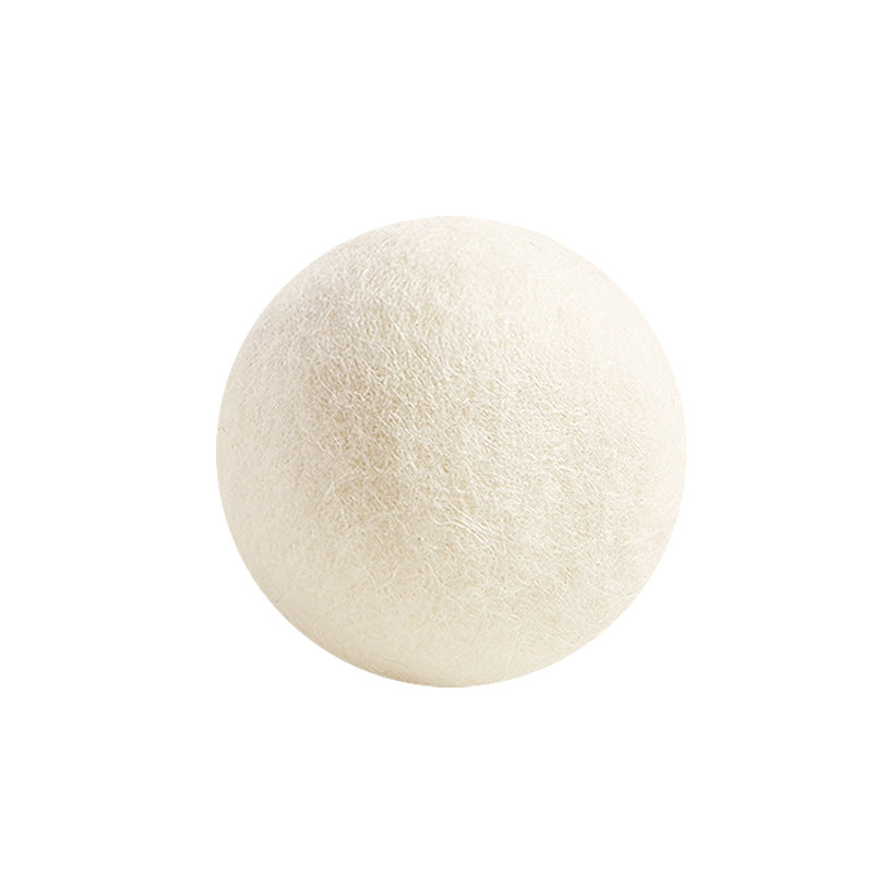 ELECTROPRIME Laundry Clean Ball Reusable Natural Organic Laundry Fabric Softener Ball Premium Organic Wool Dryer Balls