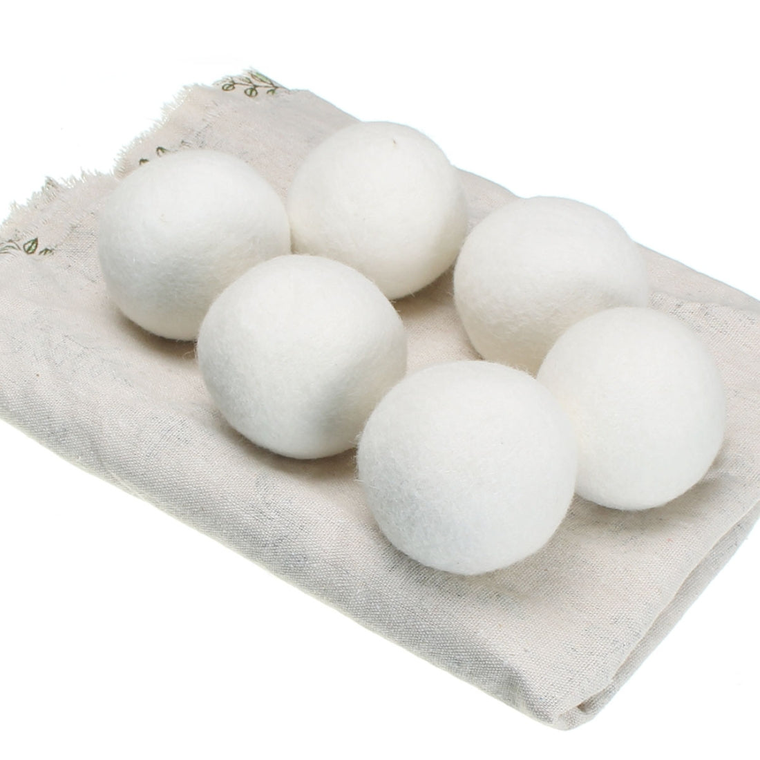 ELECTROPRIME Laundry Clean Ball Reusable Natural Organic Laundry Fabric Softener Ball Premium Organic Wool Dryer Balls