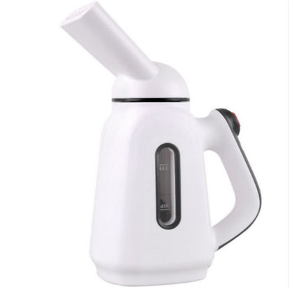 ELECTROPRIME Mini Handheld Hanging Machine Dual-power Steam Brush Iron Garment Steamer(White + Black)