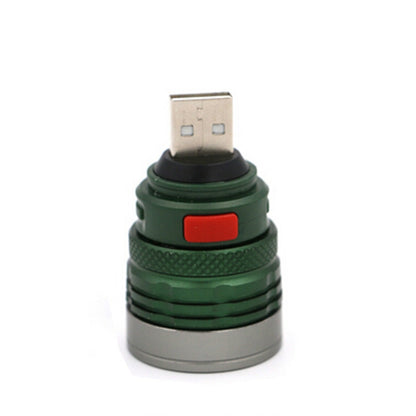 ELECTROPRIME 2 PCS LED Lighting  Long Shot USB Head Mini Fill Light Aluminum Light Flashlight Lighting