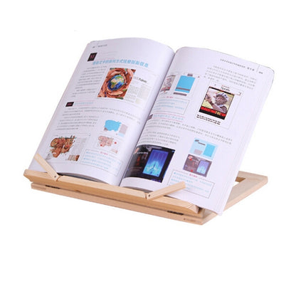 ELECTROPRIME Wooden Frame Book Reading Bookshelf Bracket Support Tablet PC Music Stand Drawing Easel
