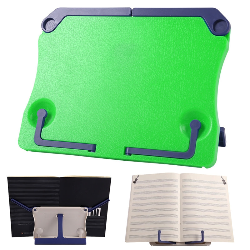 ELECTROPRIME Portable Foldable Desktop Music Stand(Green)