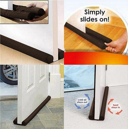 ELECTROPRIME Guard Stopper Twin Door Decor Protector Door-stop and Clearing Strip